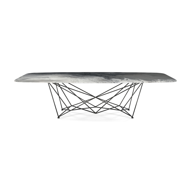 Table Gordon Crystalart Cattelan Italia