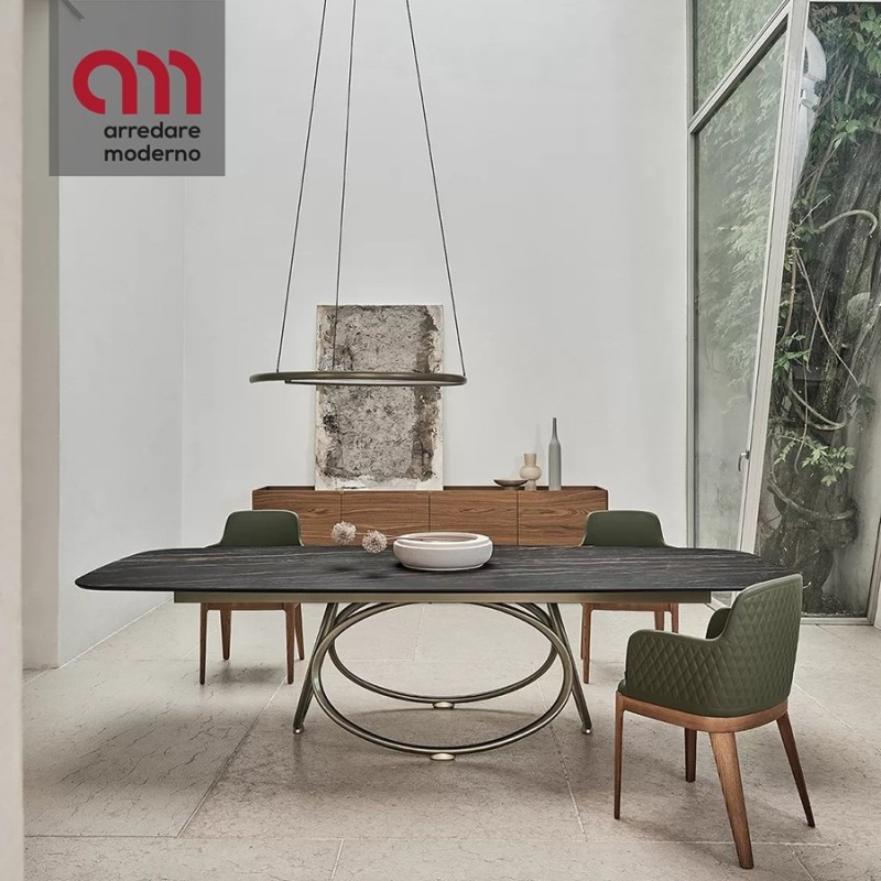 Louis Bontempi Casa Table en forme de barril extensible