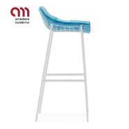 Tabouret de jardin Summer Set Varaschin rembourré