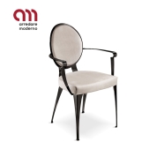 Fauteuil Miss Cantori avec dos rembourré