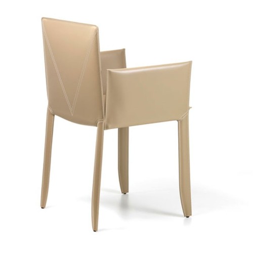 Piuma Cattelan Italia Chaise avec accoudoirs