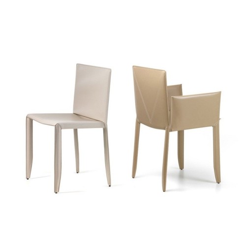 Piuma Cattelan Italia Chaise avec accoudoirs