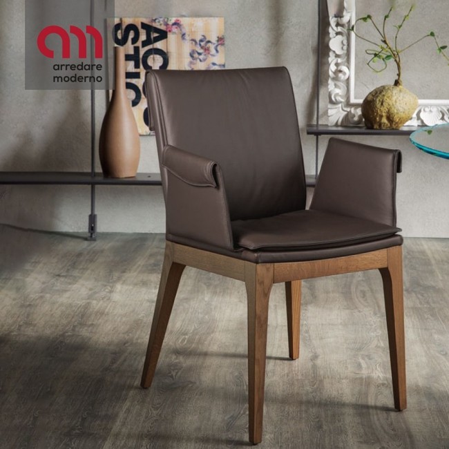 Tosca Cattelan Italia Chaise avec accoudoirs