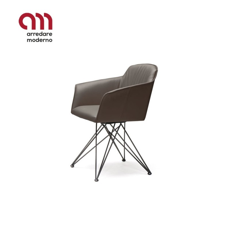 Flaminia Cattelan Italia Chaise avec accoudoirs