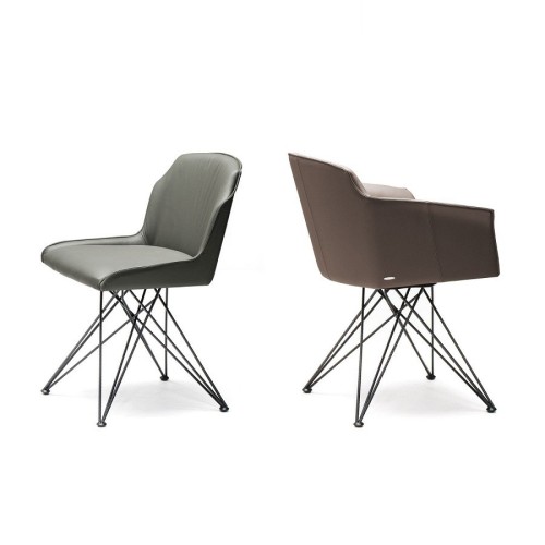 Flaminia Cattelan Italia Chaise avec accoudoirs