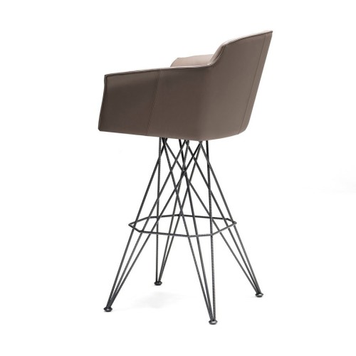 Flaminio Cattelan Italia Tabouret avec accoudoirs