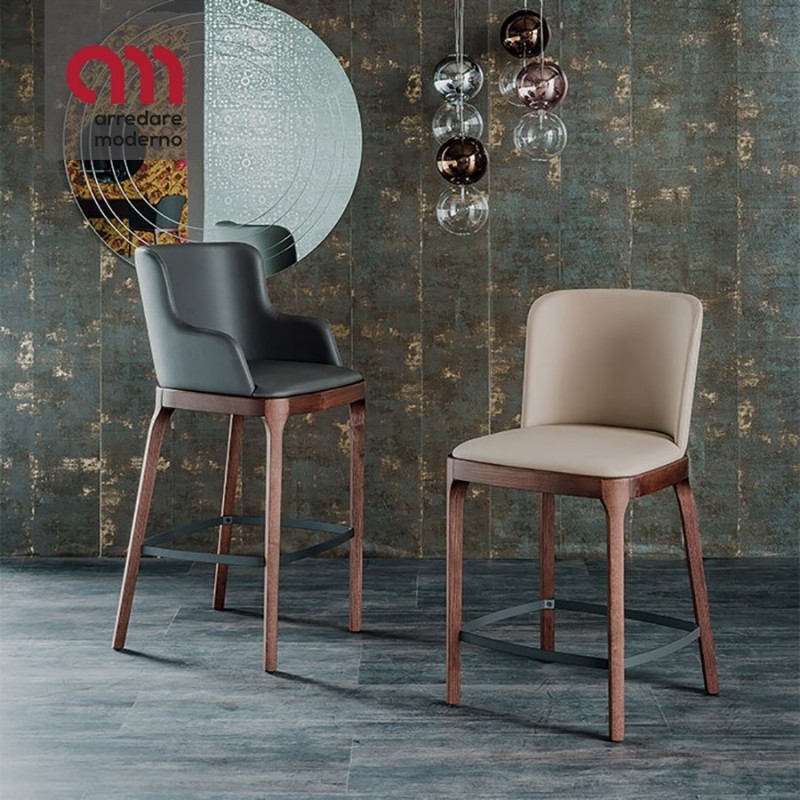 Magda Cattelan Italia Tabouret avec accoudoirs