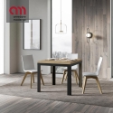 Table Linea Libra Itamoby cadre anthracite