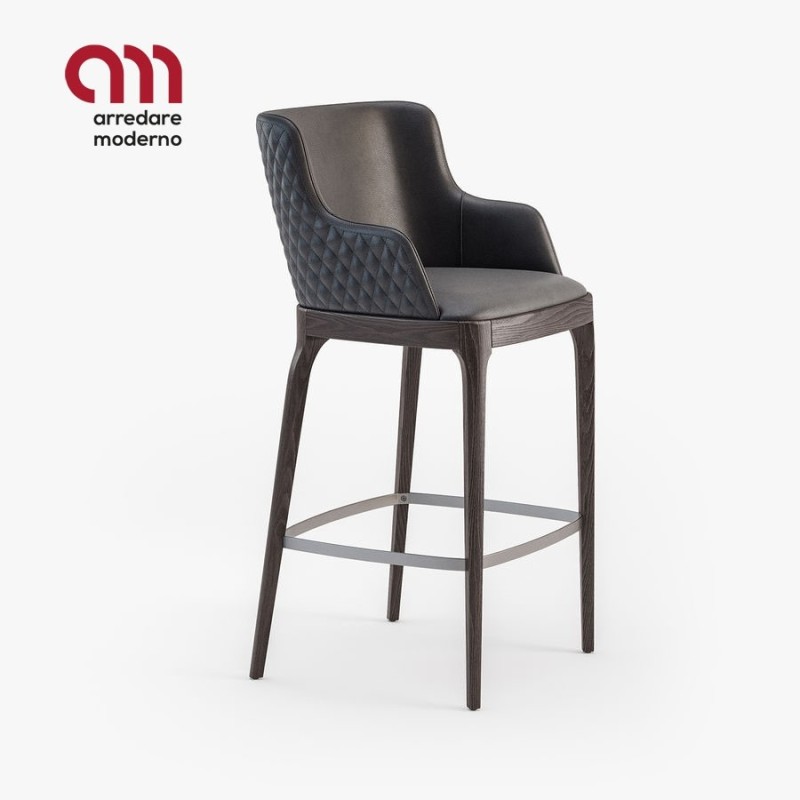 Magda Couture Cattelan Italia Tabouret avec accoudoirs