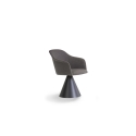 Fauteuil Lyz Potocco base conique