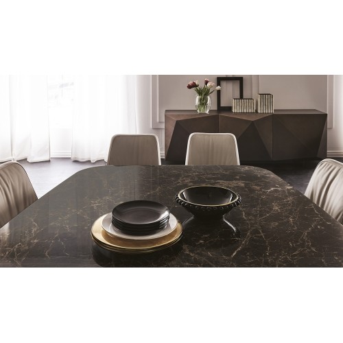 Table de cuisine Dragon Keramik Cattelan Italia