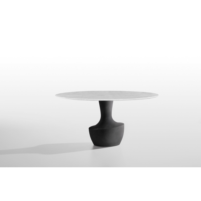 Table Anfora Potocco base quartz de résine