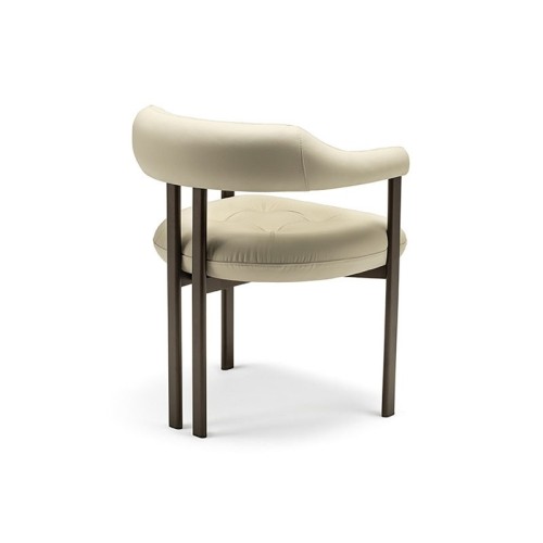 Greta Cattelan Italia Chaise avec accoudoirs