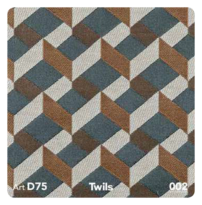 Twils finitions tissu d75