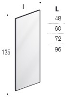 Espejo D'Arredo Edoné medidas