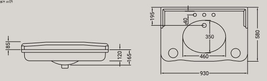 Bidet Bagno Ellade Hidra Ceramica dimensioni