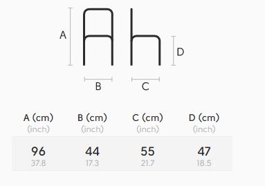 Sedia-Nuvola-Midj-SA-R-TS-dimensioni