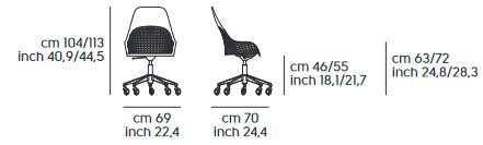 chaise-Guapa-Midj-DPB-M-CU-dimensions