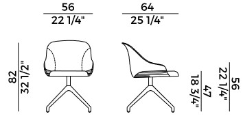 Sedia-Lyz-Potocco-base-a-trespolo-dimensioni