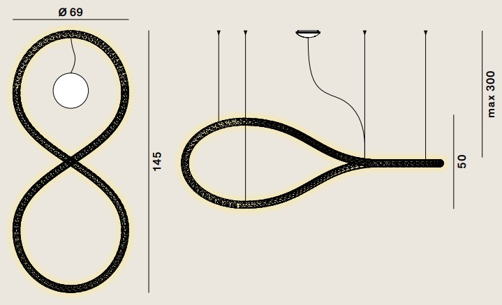 lampara-de-suspension-squiggle-h4-rotaliana-medidas