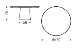 tavolo-rado-keramik-premium-round-dimensioni