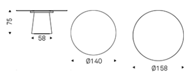 tavolo-rado-keramik-round-dimensioni