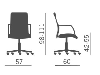 sedia-konca-kastel-dimensioni