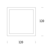 Dimensions du Miroir Moma Tonin Casa