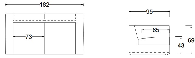 Antibes Twils Sofa Dimensions