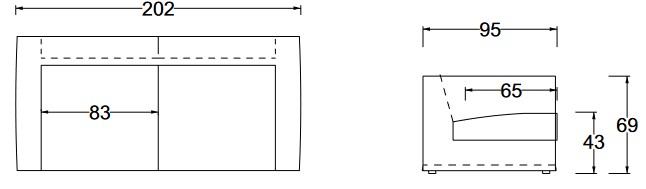 Antibes Twils Sofa Dimensions