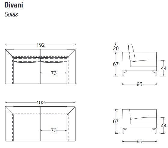 Nathan Twils Sofa Dimensions