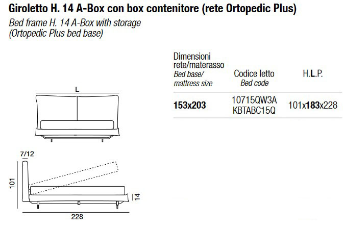 Ada Twils small double bed dimensions