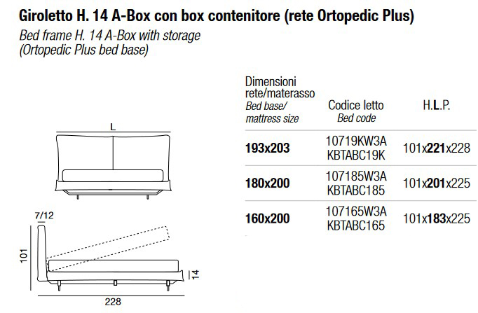 Dimensiones de la Cama Doble Ada Twils