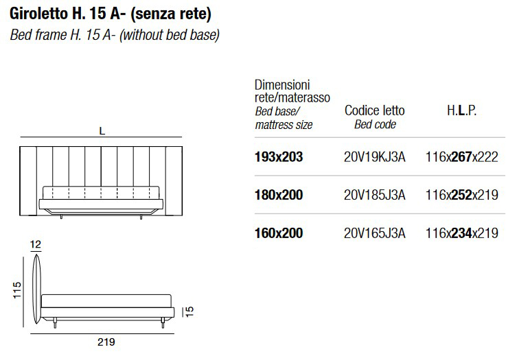 Dimensiones cama doble Opèra Twils-00