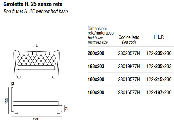 Dimensiones Cama Matrimonial Tommy Twils