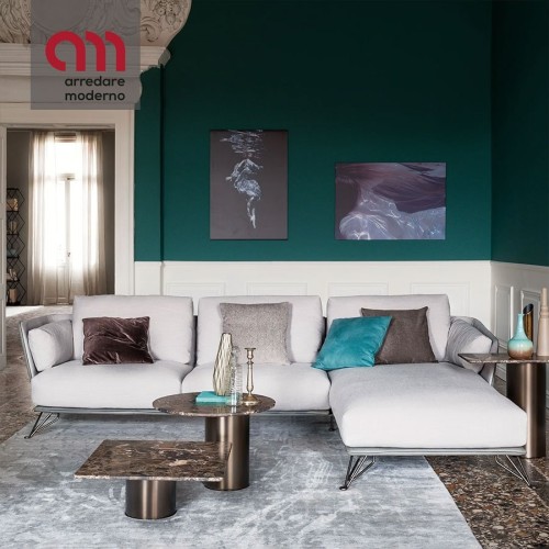 Divano Arketipo Morrison angolare con chaise longue - Arredare Moderno