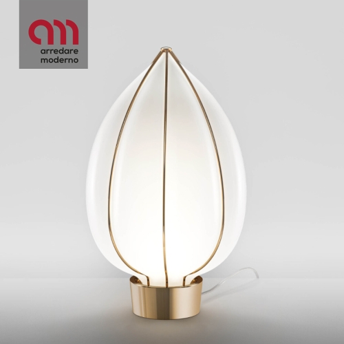 Lampade da tavolo moderne, particolari, design Italiano