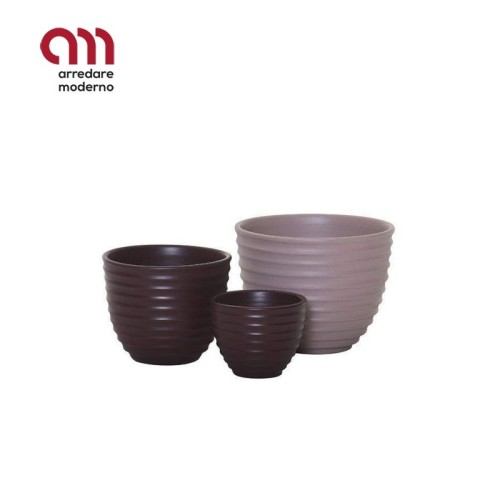 Bulbo Relief Tonin Casa Vaso in ceramica - Arredare Moderno