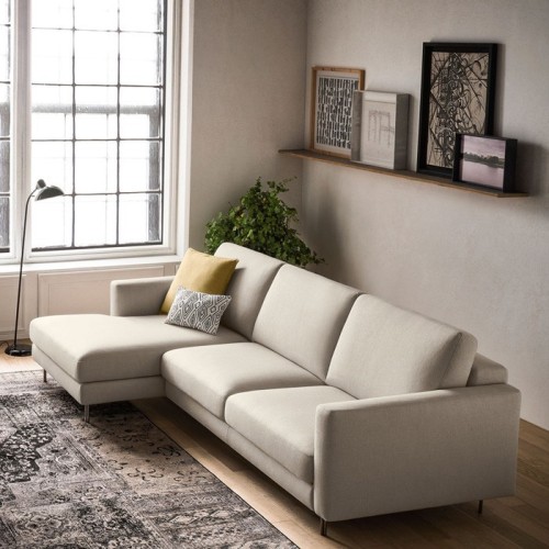 Divano Felis modello Kloè con Chaise Longue - Arredare Moderno