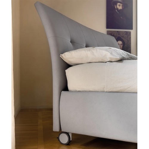 Letto singolo Ergogreen Allison imottito - Arredare Moderno