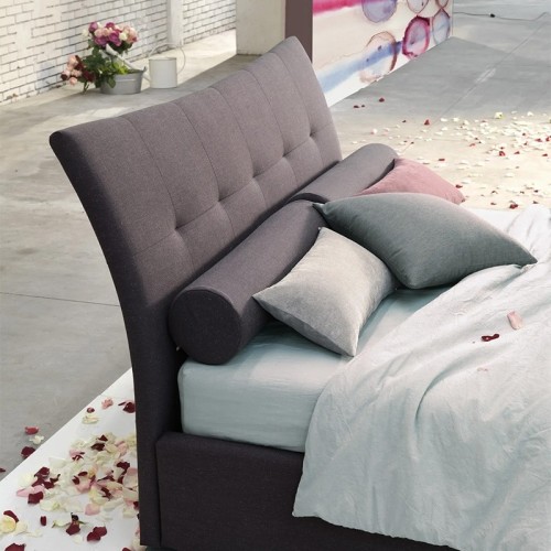 Letto singolo Ergogreen Allison imottito - Arredare Moderno