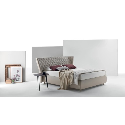 Letto singolo Ergogreen Giselle in pelle - Arredare Moderno