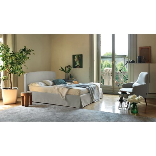 Letto contenitore matrimoniale Ergogreen Guendalina moderno