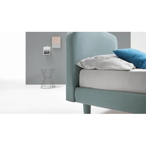 Letto singolo Ergogreen Guendalina in pelle - Arredare Moderno