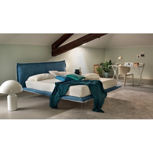 Letto contenitore matrimoniale Ergogreen Helene moderno