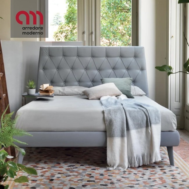 Letto matrimoniale Ergogreen Josephine moderno - Arredare Moderno