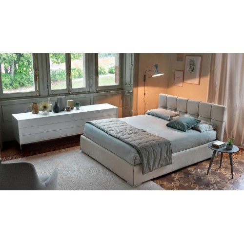 Letto matrimoniale Ergogreen Malika moderno - Arredare Moderno