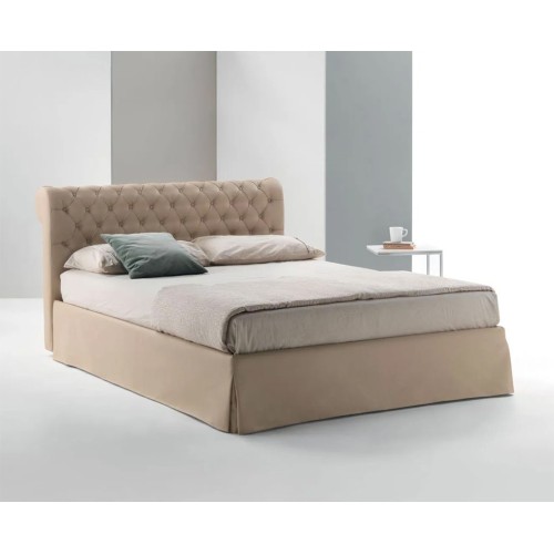 Letto contenitore matrimoniale Ergogreen Victoria moderno