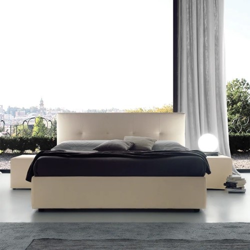 Letto contenitore matrimoniale Ergogreen Alexia moderno