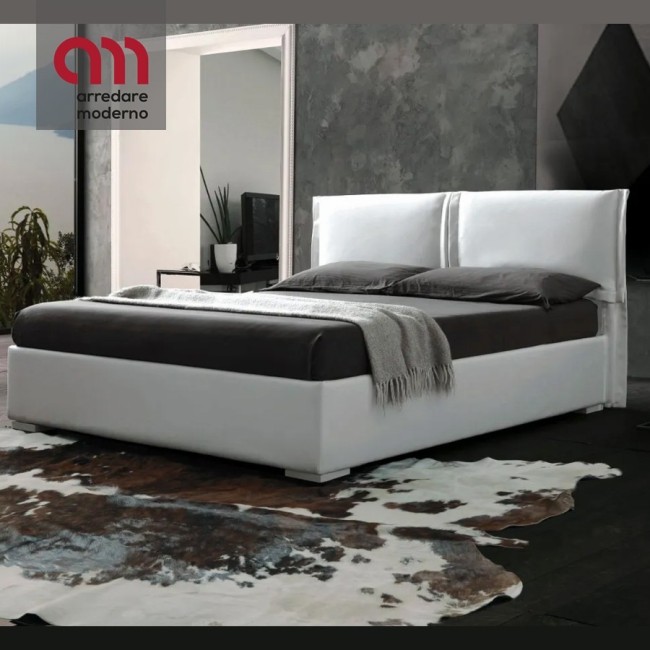 Letto contenitore matrimoniale moderno Ergogreen Asia